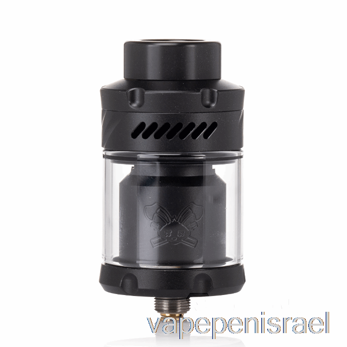 חד פעמי Vape Israel Hellvape Dead Rabbit V3 25mm Rta מט שחור מלא
